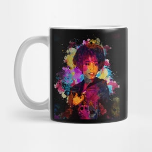 Whitney Houston ~ Watercolor Illustration Mug